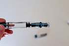 Twsbi Diamond 580 Alr Prussian Blue Medium Nib Fountain Pen  Gently Used