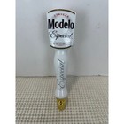 Modelo Especial Beer Tap Handle White Gold Ceramic Bar Accessory New Defect