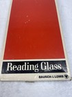 Vintage Bausch   Lomb Reading Magnifier 3 75  Lens Handheld Usa W  Box