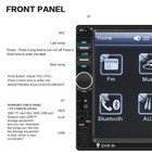 1din 7-inch Touchscreen Stereo Bluetooth Car Radio With Support Screen Mirroring