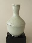 Korean White Glazed Vase Or Wine Flask --- Joseon Dynasty -- 18th 19th Century