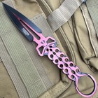 8  Ninja Tactical Skull Combat Red Kunai Throwing Knife Hunting Dagger Blade