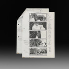 Troy  2004      6 Art Department Production Storyboards     Trojan Horse Sequence