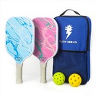 Cute Fiberglass Pickleball Paddles Set Of 2  2024 Perfect For Outdoor Fun  