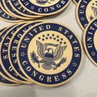United States Congress Official Seal Set 13 Bar Drink Coasters 4    Diameter