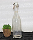 Vintage E  Merck Pharmaceutical Glass Bottle Hand Crafted Old Made In Germany