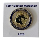 2025 Boston Marathon Baa Lanyard   Commemorative Pin - New - Bank Of America
