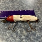 Vintage Heddon Original Wood Jointed Vamp Lure Jointed Pike