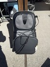 Black gray Solid Electric Massage Chair Cushion Seat Pad With Wired Remote