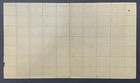 India Travancore State 1931 Coronation 6ca Complete Sheet Of 56 Stamps 