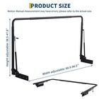 Hydraulic Hot Tub Cover Lifter Spa Cover Lift System Height   Width Adjustable