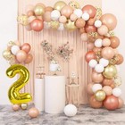 40 Inch Number Balloon 1 Number Balloons Gold Large Giant Digital 1 Foil Helium