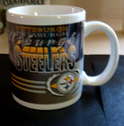 Nfl Vintage 1994 Pittsburgh Steelers Ceramic Coffee Mug Cup New Never Used