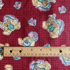 1 5 Yd Daisy Kingdom Christmas Teddy Bear Flannel Fabric
