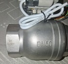 2  Inch Motorized Ball Valve Stainless Steel Hsh-flo Cr502-dc12-24v Free Ship       