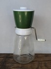 Vintage - 1960s Federal Housewares Manual Nut Grinder Chopper  Avocado Green
