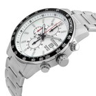 Citizen Men s Chronograph Quartz White Dial Watch - An3680-50a New