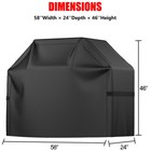 Heavy Duty For Char-broil 3-5 Burner Rip-stop Grill Cover Waterproof Resistant