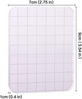 Clear Stamp Block Transparent Acrylic Block With Grid And Grip For Stamping Scr