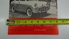 Vintage Triumph Reprinted Sports Car Illustrated Fold-out Sales Brochure  g-182