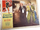 Lot Of 4 Complete 1950 s Lobby Card Sets - Noir - Action - Calling Homicide  