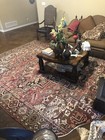 20th Century Antiques Original Heriz Serapi Rug 10   x13    Natural Dies
