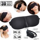 1 2 5pack Travel 3d Eye Mask Sleep Soft Padded Shade Cover Rest Relax Blindfold