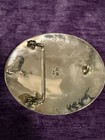 Wilbur Musket Native American Turquoise Sterling Silver Belt Buckle