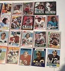 Vintage Lot Of 40 Nfl Football Cards