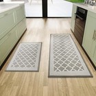 Kitchen Rugs And Mats Sets  2 Piece Rubber Non Slip Washable Kitchen Floor