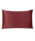 Set Of 2 Silky Satin Pillowcase Pillow Case Cushion Cover Queen 20 30