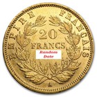Gold World French 20 Franc Napoleon Iii