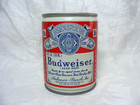 Vintage Steel Beer Can Budweiser Lager Beer Anheuser-busch Inc  8oz Pull Tab
