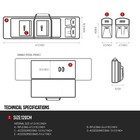 36 Inch Tactical Rifle Range Bag Hunting Soft Case Carbine Gun Storage Backpack