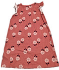 Carter s Pink Floral Short Ruffle Cap Sleeve 4t Nightgown Lightweight Summer