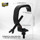 10 Pack Aluminum Alloy Stage Light Clamp Hooks Heavy Duty Truss C Clamps