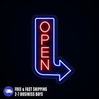 Open Neon Sign Outdoor Ads  Led Business Open Sign  Custom Neon For Business