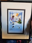 1978 New Orleans Jazz Fest  Postcard Signed Numbered Framed