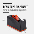 2 Pack Desktop Tape Dispenser Holder With Large 3 Inch Core For Masking  Heat Tr