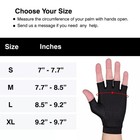 Copper Arthritis Compression Gloves Hand Support Pain Relief Joint Self Care