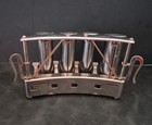 Vintage Mcgill 4 Barrel Coin Changer Belt Clip Metal Dispenser High Speed