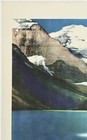 Original Vintage Poster Lake Louise Canadian Pacific Canada Travel Tourism Ol