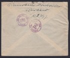 Uruguay - C1941 Montevideo Registered Letter Cover - P used To Chicago  Usa