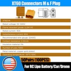 10pcs - 100pcs Xt60 Male Female Bullet Connectors Plugs For Rc Battery Usa