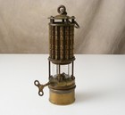 Antique 1920s Wolf Safety Lamp New York  Usa   Miner   s Lamp
