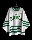 Vintage Nike North Dakota Fighting Sioux Hockey Jersey Men   s L Made Canada Und