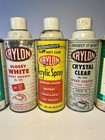 Vintage Krylon Spray Paint  1960s Set Of 5  Norristown Pa  Empty   Almost Empty 