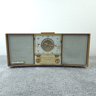 Channel Master 6533 Am Fm Tube Radio Made In Japan Twin Dual Speakers Works