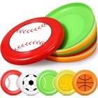 10 Pack Kids Flying Disc Disk Flyer Disc Outdoor Training Ball Style