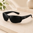 Costa Del Mar Polarized Sunglasses Black Blue For Driving Fishing New In Box